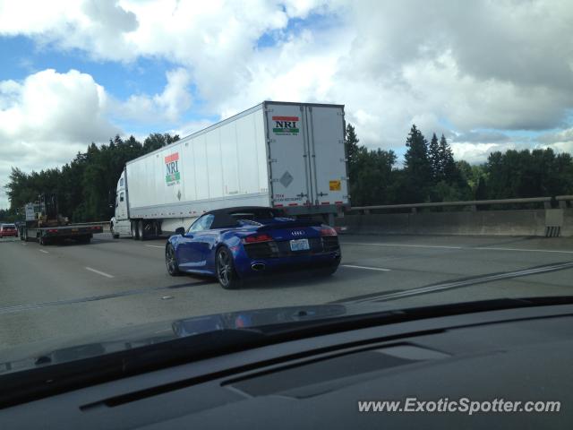 Audi R8 spotted in Salem, Oregon