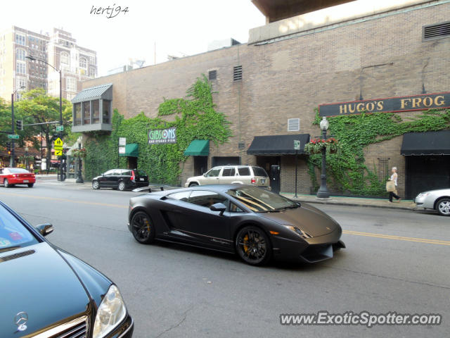 Lamborghini Gallardo spotted in Chicago, Illinois