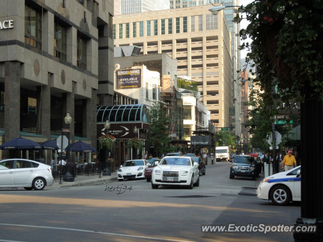 Rolls Royce Ghost spotted in Chicago, Illinois