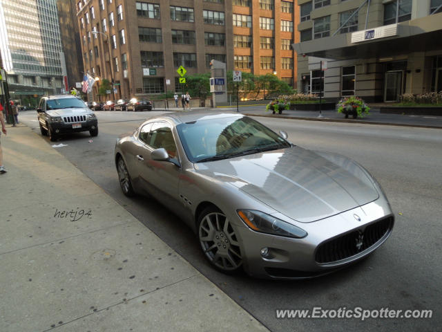 Maserati GranTurismo spotted in Chicago, Illinois