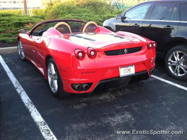 Ferrari F430 spotted in Indianapolis, Indiana