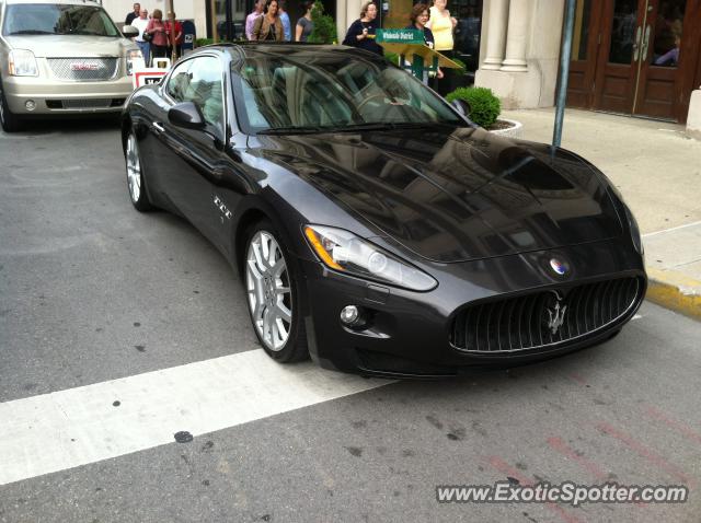 Maserati GranTurismo spotted in Indianapolis, Indiana