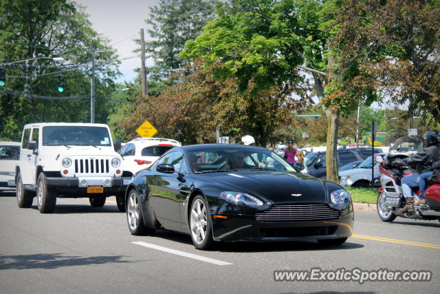 Aston Martin Vantage spotted in Greenwich, Connecticut