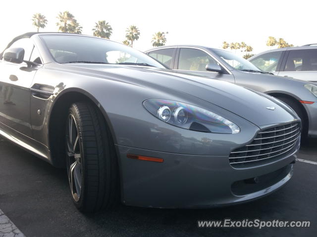 Aston Martin Vantage spotted in Riverside, California