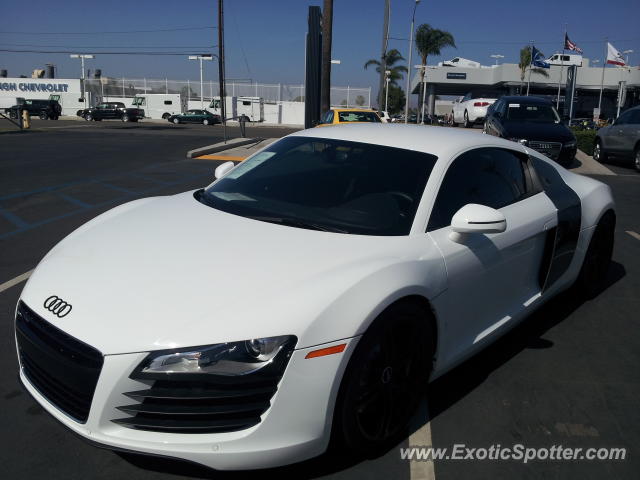 Audi R8 spotted in Riverside, California