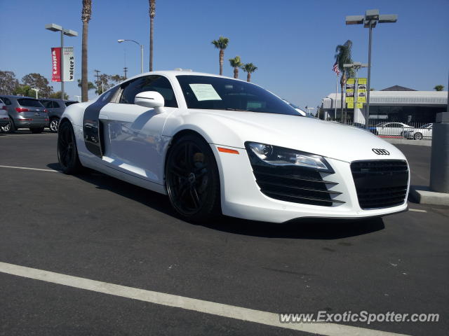 Audi R8 spotted in Riverside, California