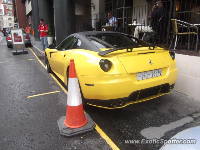 Ferrari 599GTB spotted in London, United Kingdom