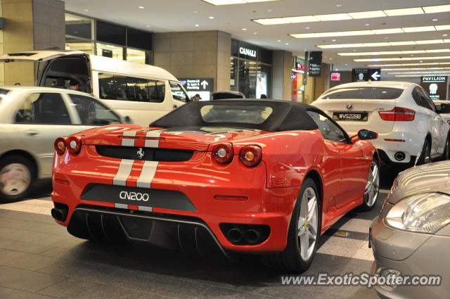 Ferrari F430 spotted in Bukit Bintang KL, Malaysia