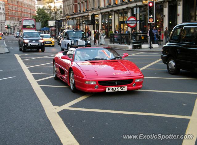 Ferrari F355 spotted in London, United Kingdom