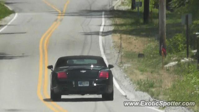 Bentley Continental spotted in Fishers, Indiana