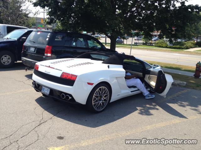 Lamborghini Gallardo spotted in Ancaster, Canada