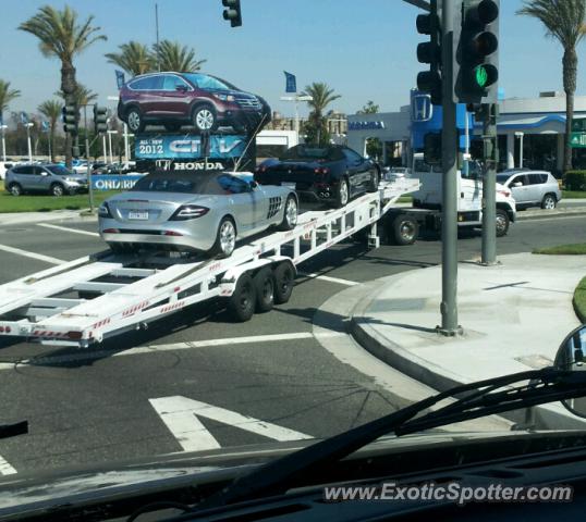 Mercedes SLR spotted in Ontario, California