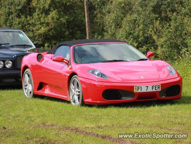 Ferrari F430 spotted in Silverstone, United Kingdom