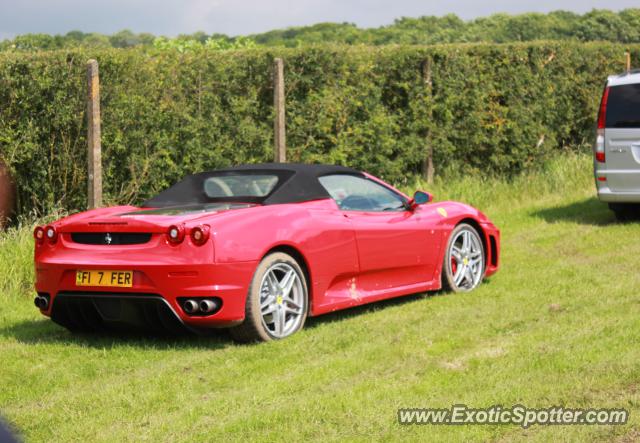 Ferrari F430 spotted in Silverstone, United Kingdom