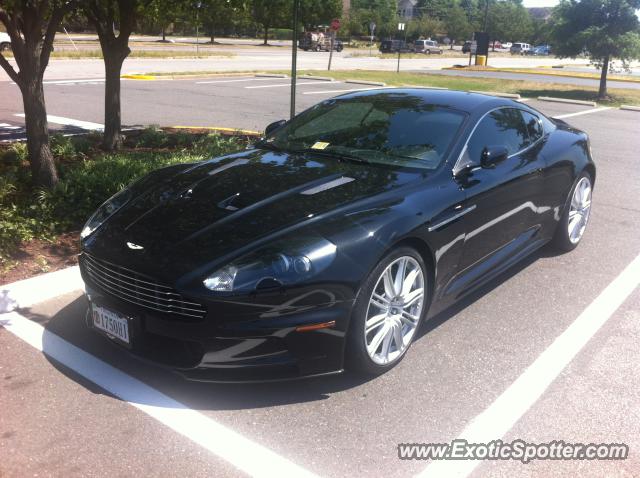 Aston Martin DBS spotted in Alexandria, Virginia