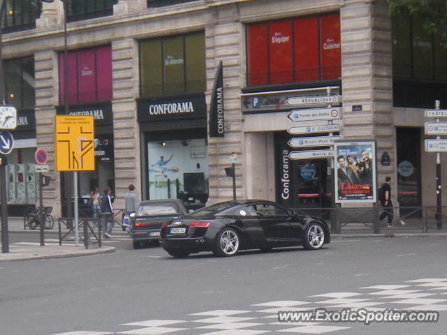 Audi R8 spotted in Paris, France