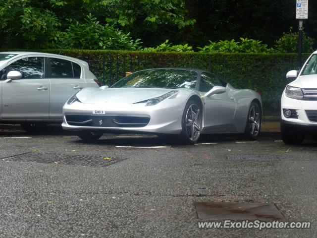 Ferrari 458 Italia spotted in London, United Kingdom