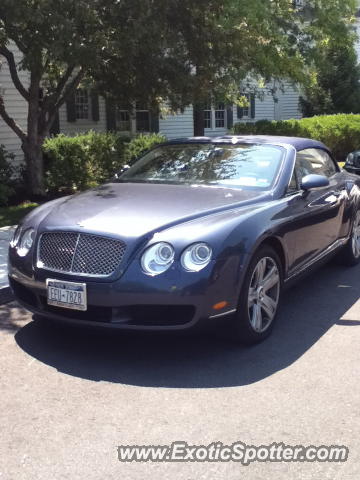 Bentley Continental spotted in Lake George, New York