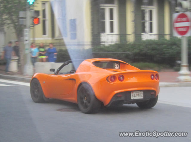 Lotus Elise spotted in Washington DC, Washington