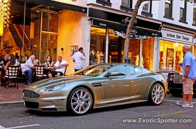 Aston Martin DBS spotted in Red Bank, New Jersey