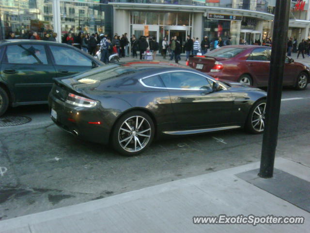 Aston Martin Vantage spotted in Toronto, Canada