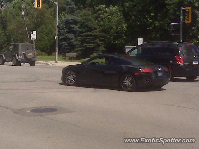 Audi R8 spotted in Ancaster, Canada