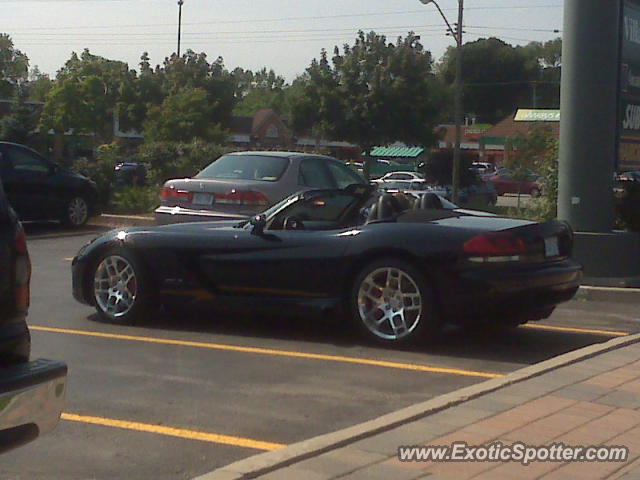 Dodge Viper spotted in Ancaster, Canada