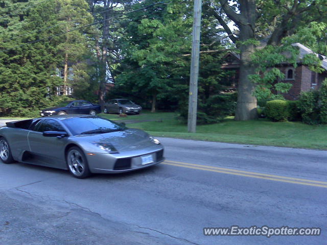 Lamborghini Murcielago spotted in Ancaster, Canada