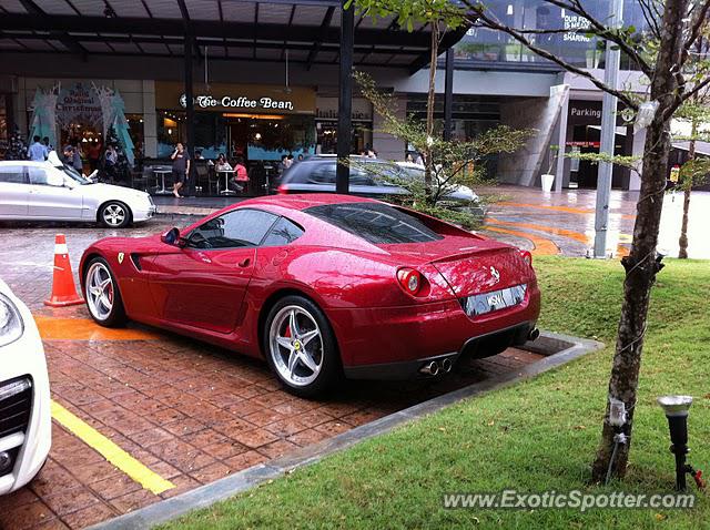 Ferrari 599GTB spotted in Subang Jaya, Malaysia