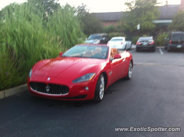 Maserati GranCabrio spotted in St. Louis, Missouri