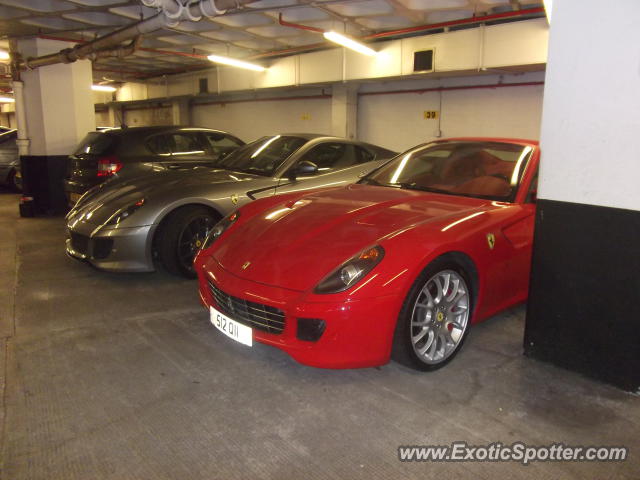 Ferrari 599GTB spotted in London, United Kingdom