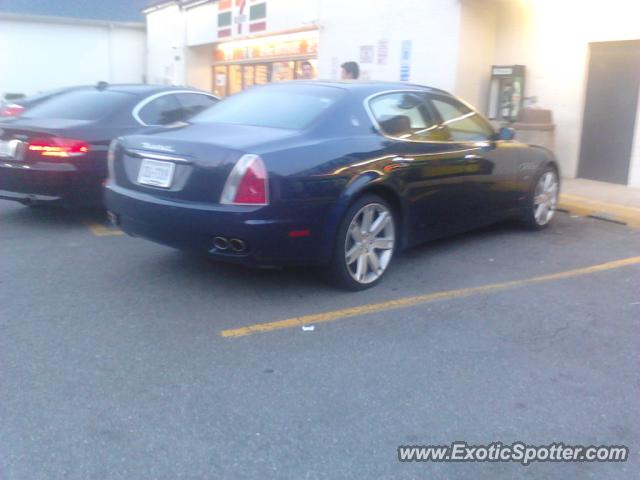 Maserati Quattroporte spotted in Alexandria, Virginia