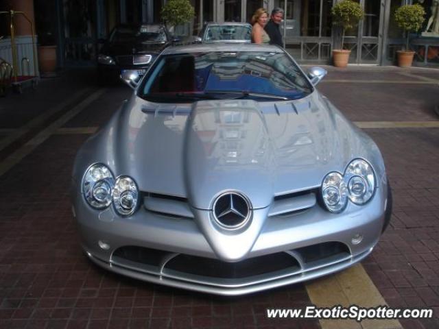 Mercedes SLR spotted in Cannes, France