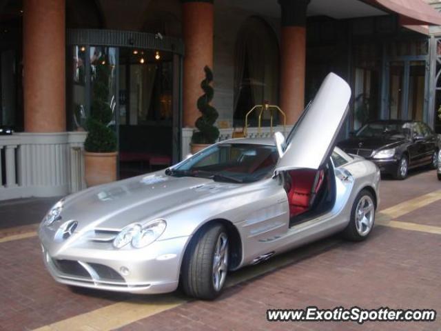 Mercedes SLR spotted in Cannes, France