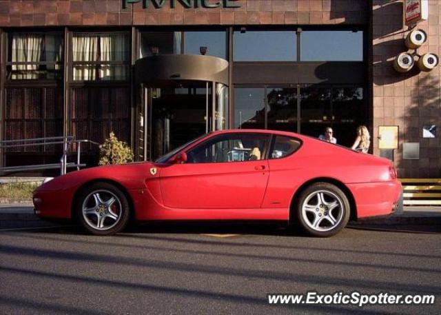 Ferrari 456 spotted in Prague, Czech Republic