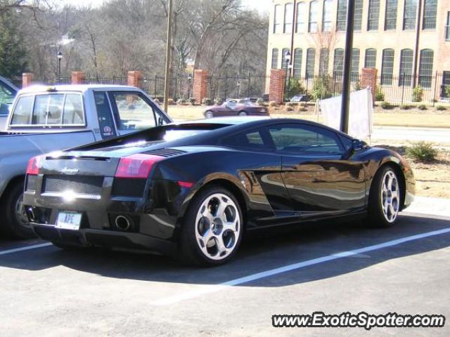 Lamborghini Gallardo spotted in Greenville, South Carolina