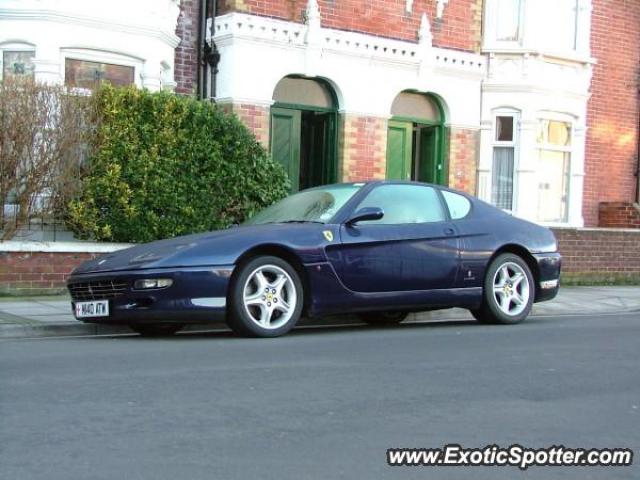 Ferrari 456 spotted in Portsmouth, United Kingdom