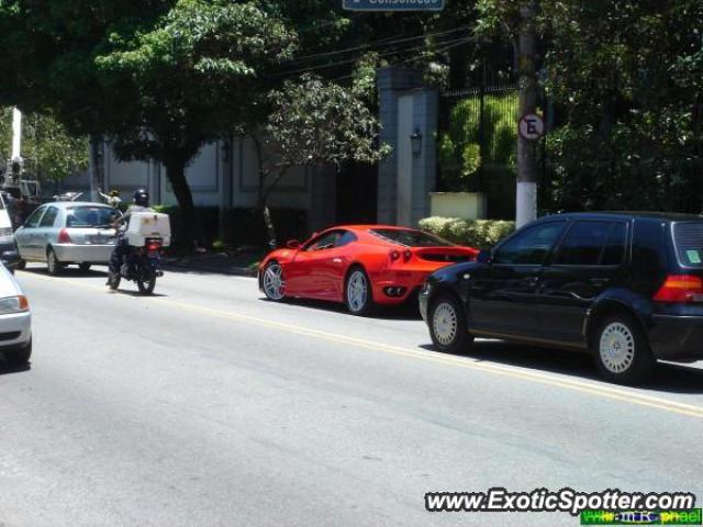 Ferrari F430 spotted in Sao Paulo, Brazil