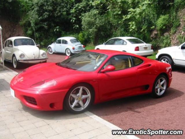 Ferrari 360 Modena spotted in Mexico city, Mexico