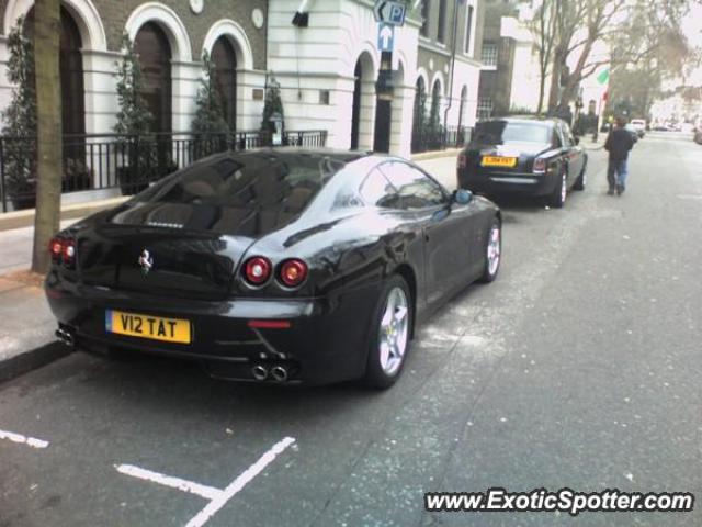 Ferrari 612 spotted in London, United Kingdom