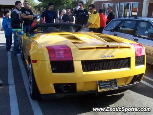 Lamborghini Gallardo spotted in Calabasas, California