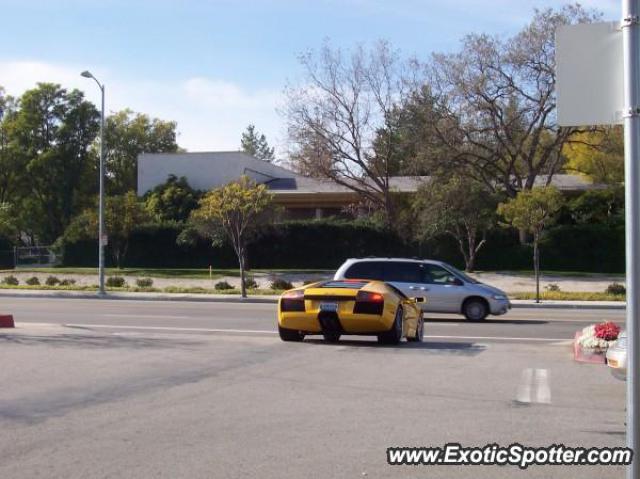 Lamborghini Murcielago spotted in Calabasas, California