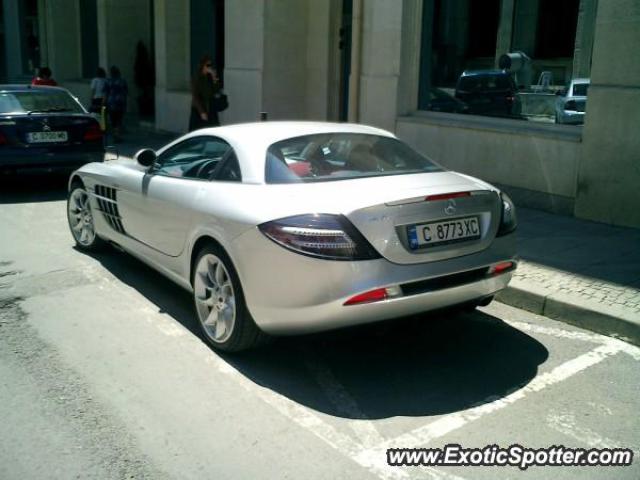 Mercedes SLR spotted in Sofia, Bulgaria