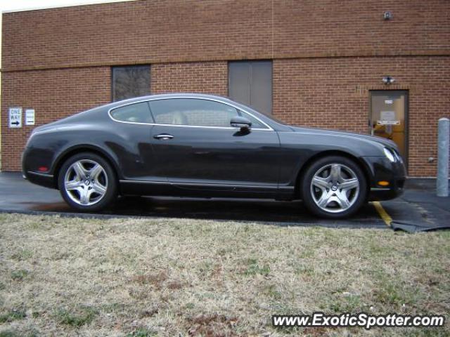 Bentley Continental spotted in St. Louis, Missouri