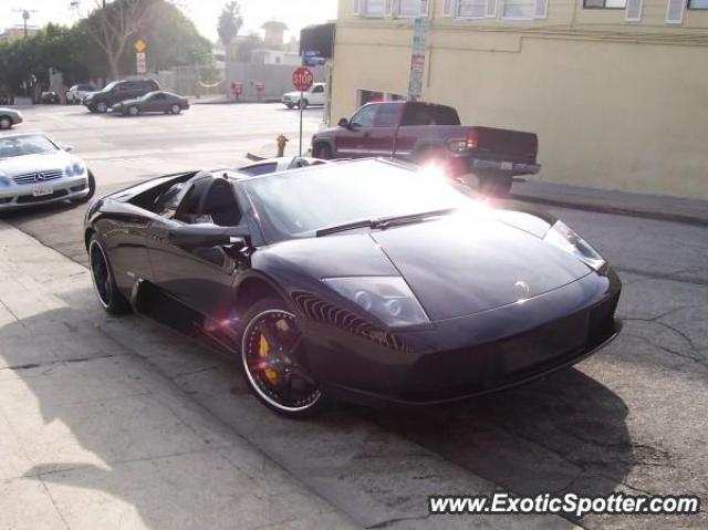 Lamborghini Murcielago spotted in Hollywood, California