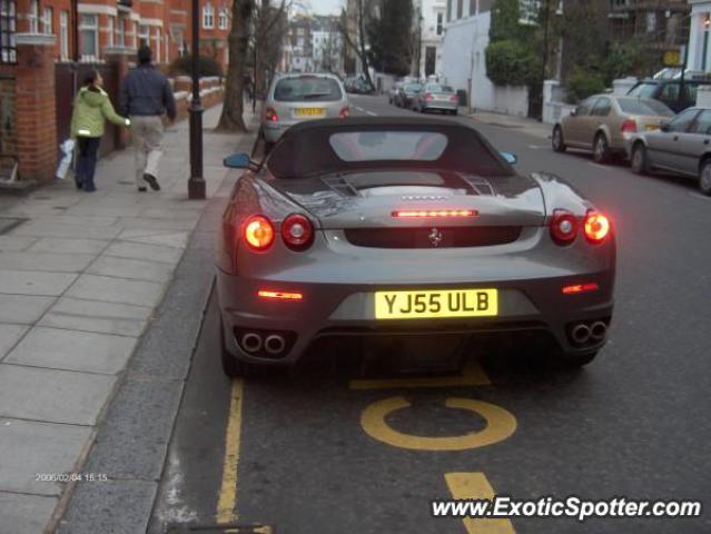 Ferrari F430 spotted in London, United Kingdom