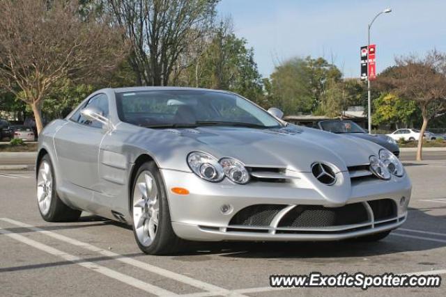 Mercedes SLR spotted in Calabasas, California