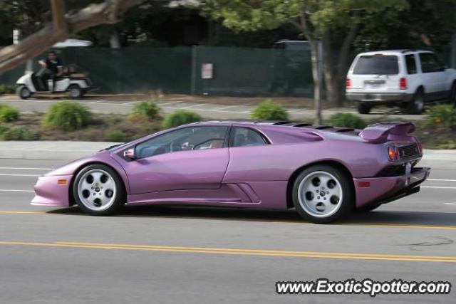 Lamborghini Diablo spotted in Calabasas, California