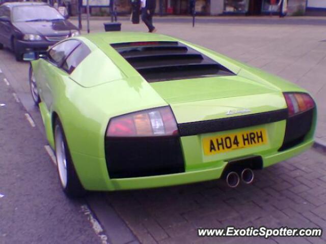 Lamborghini Murcielago spotted in Leeds, United Kingdom