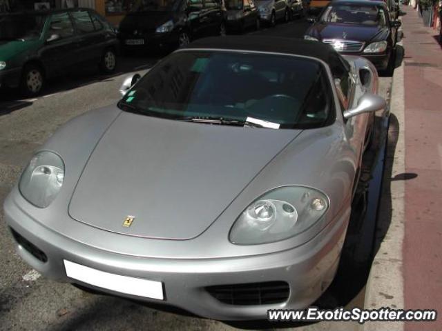 Ferrari 360 Modena spotted in Cannes, France